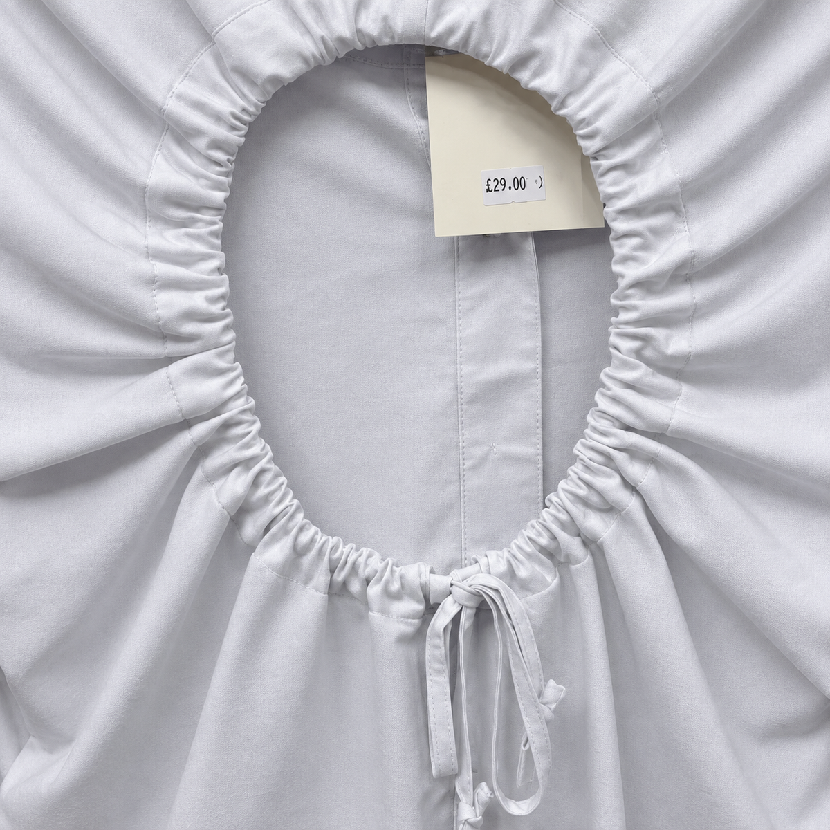 Public Desire White Open Back Shirt Dress – Pdair 102 – UK 12 – product image 7