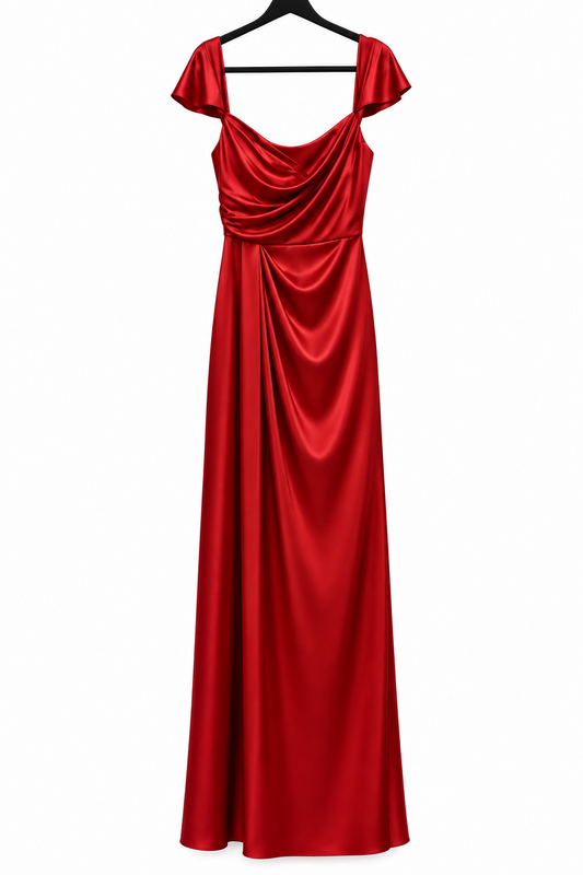 Marchesa Notte red maxi dress, labelled size 10 β product image 2