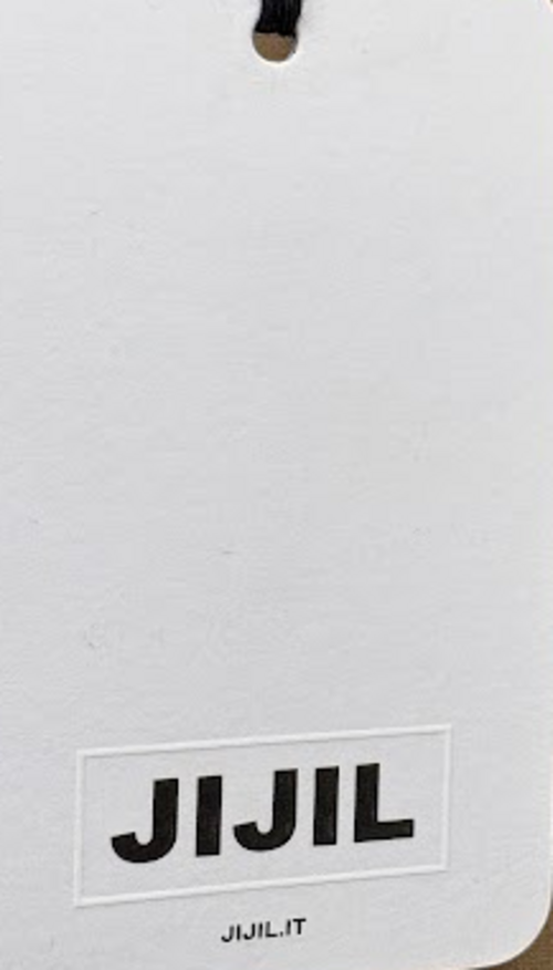 JIJIL Sabbia wide-leg utility jumpsuit – brand swing tag