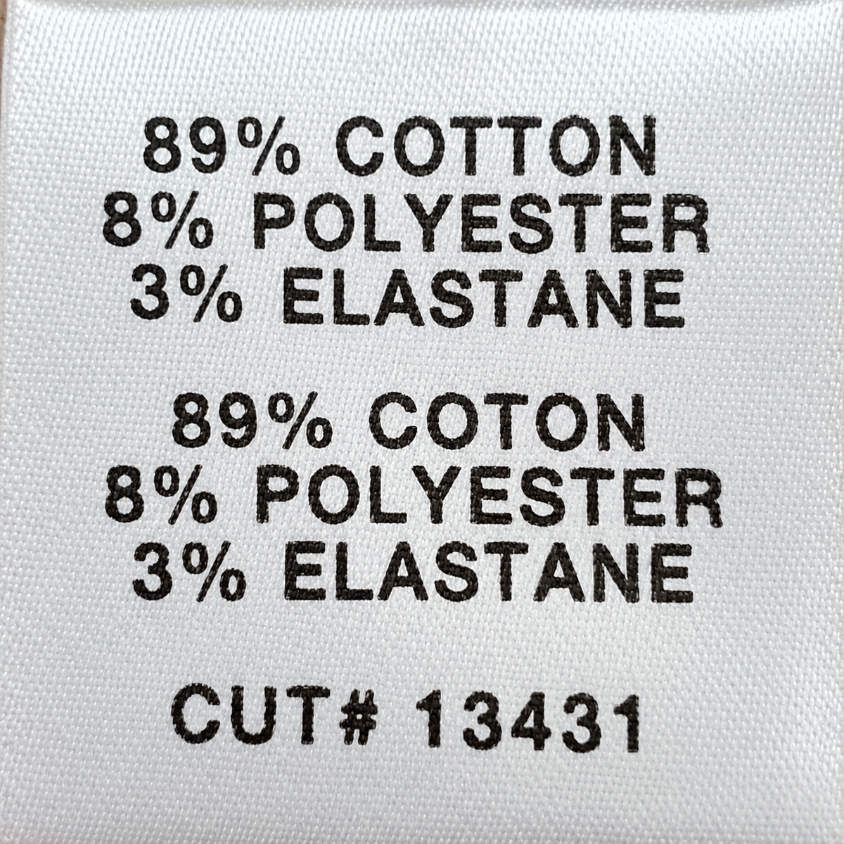 Fabric composition and care label β J Brand Jinx Maria High-Rise Skinny Lace-Up Jeans Size 25.