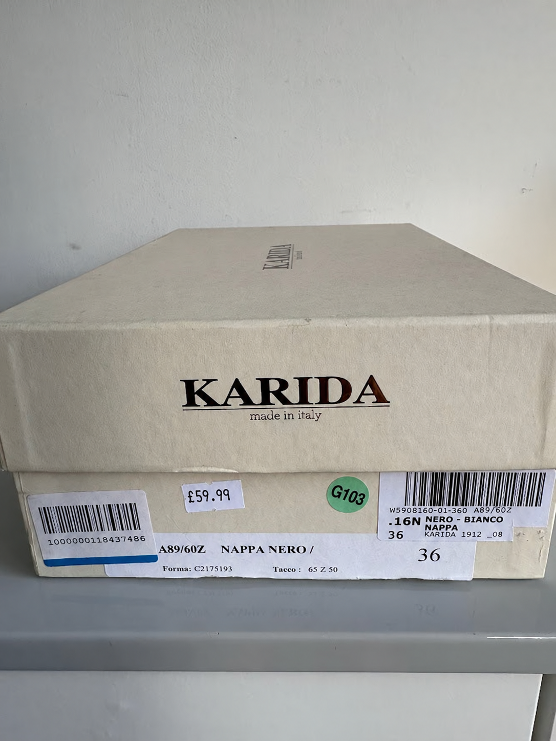KARIDA box EU 36 – £59.99