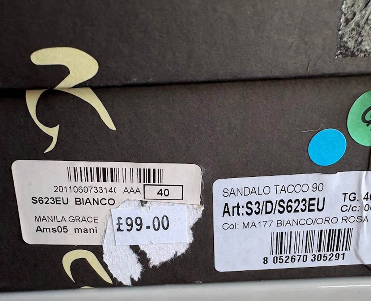 Manila Grace S623EU original box, EU40, Β£99 selling price