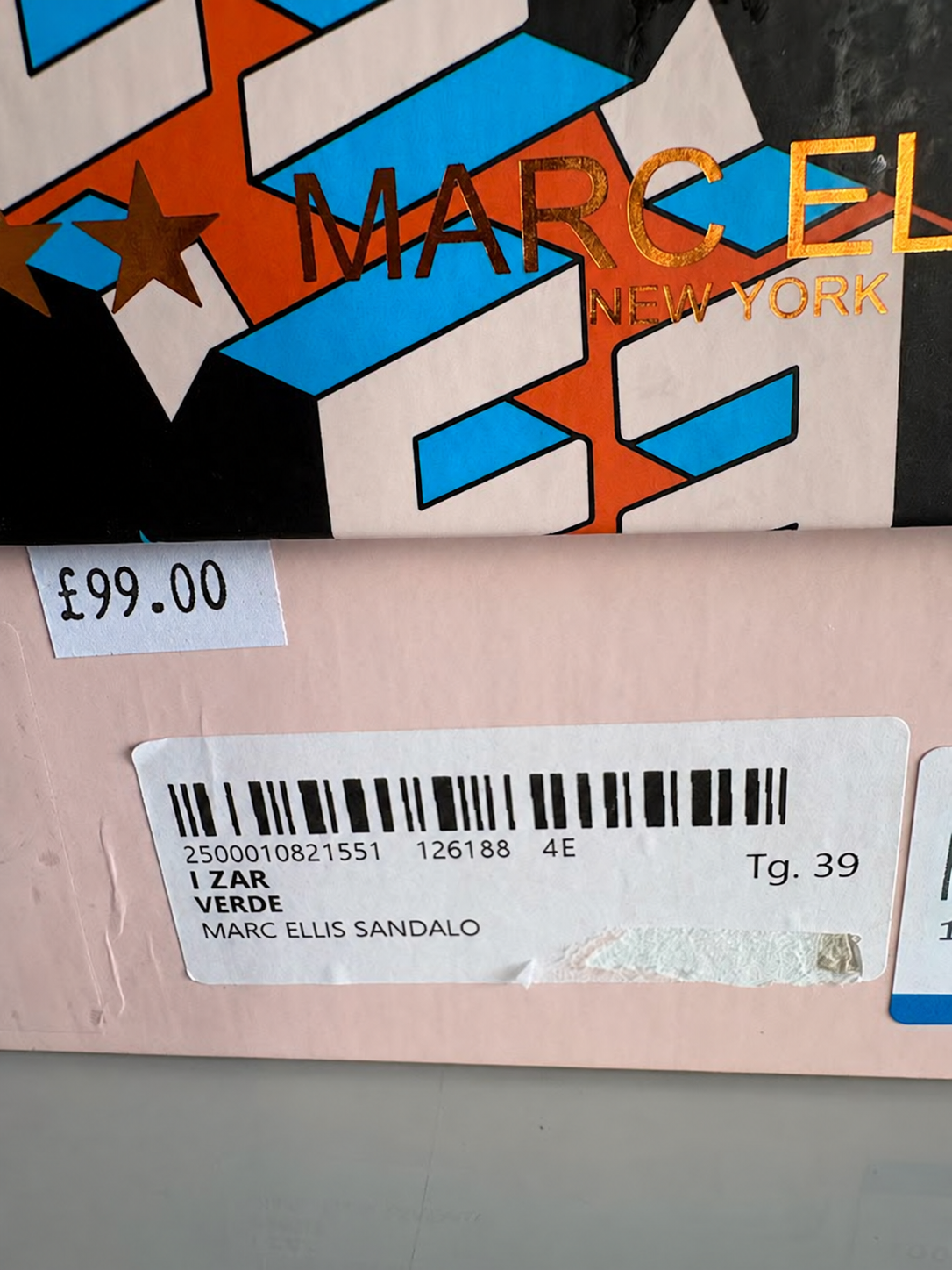 Marc Ellis Izar original box, EU 39, selling price Β£99