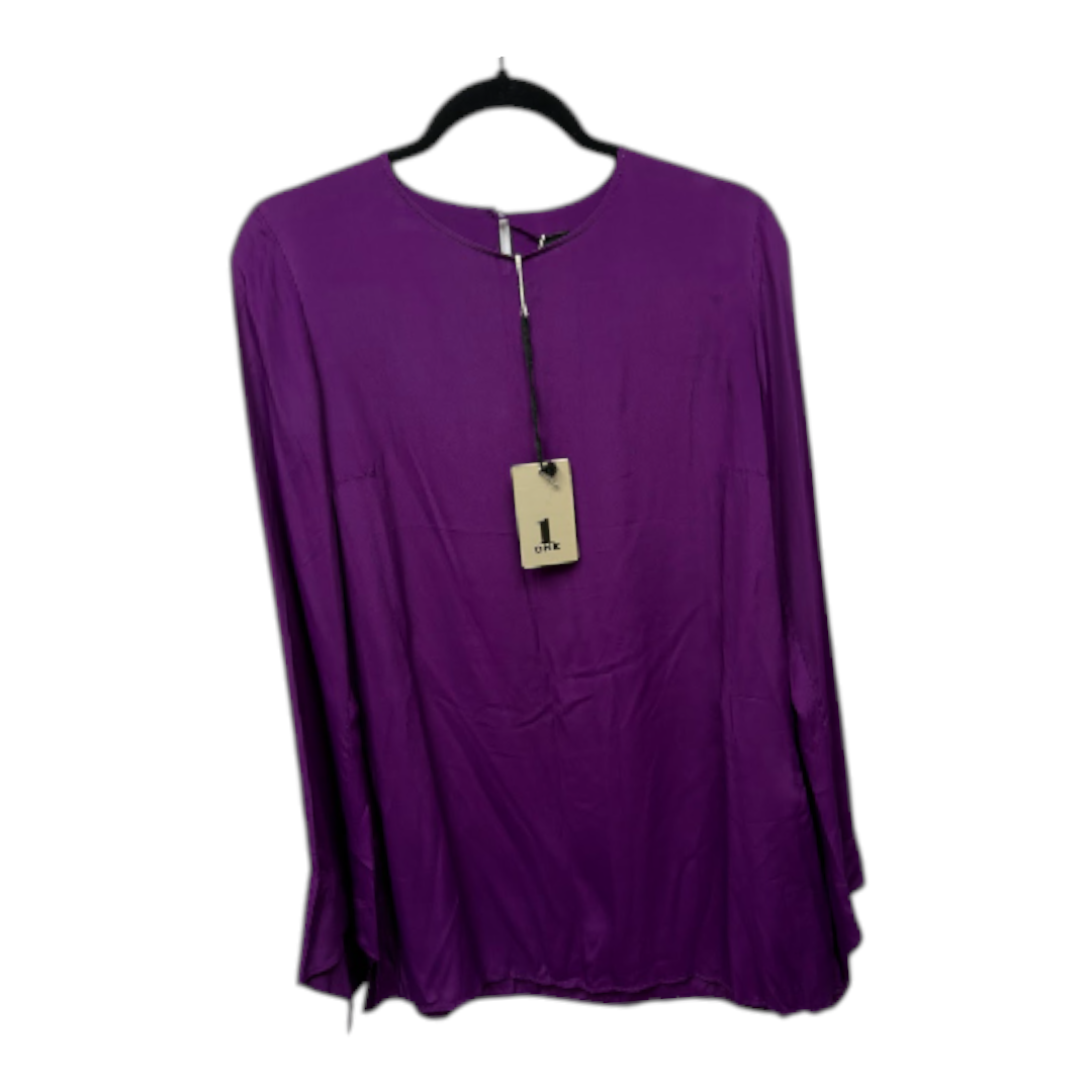 1 ONE Purple Long-Sleeve Blouse – IT 40 — photo 2