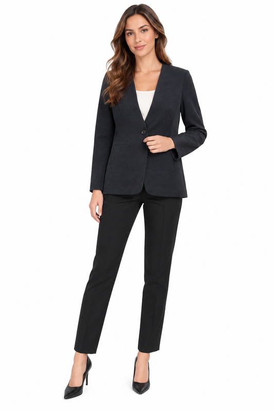 GAUGE81 Anthracite Tailored Blazer – L