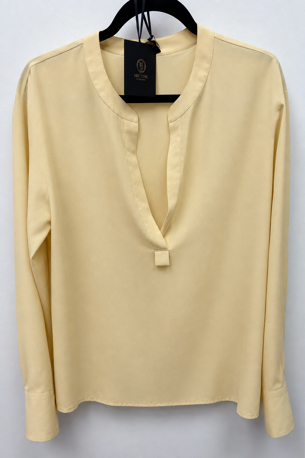 Peserico Cream Silk Blend Blouse with Beaded Trim – IT 42