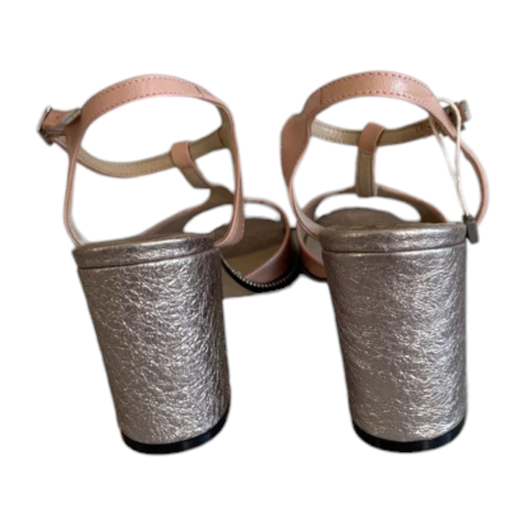 Loretta Pettinari Blush Pink T-Bar Heeled Sandals – product image 5 of 5