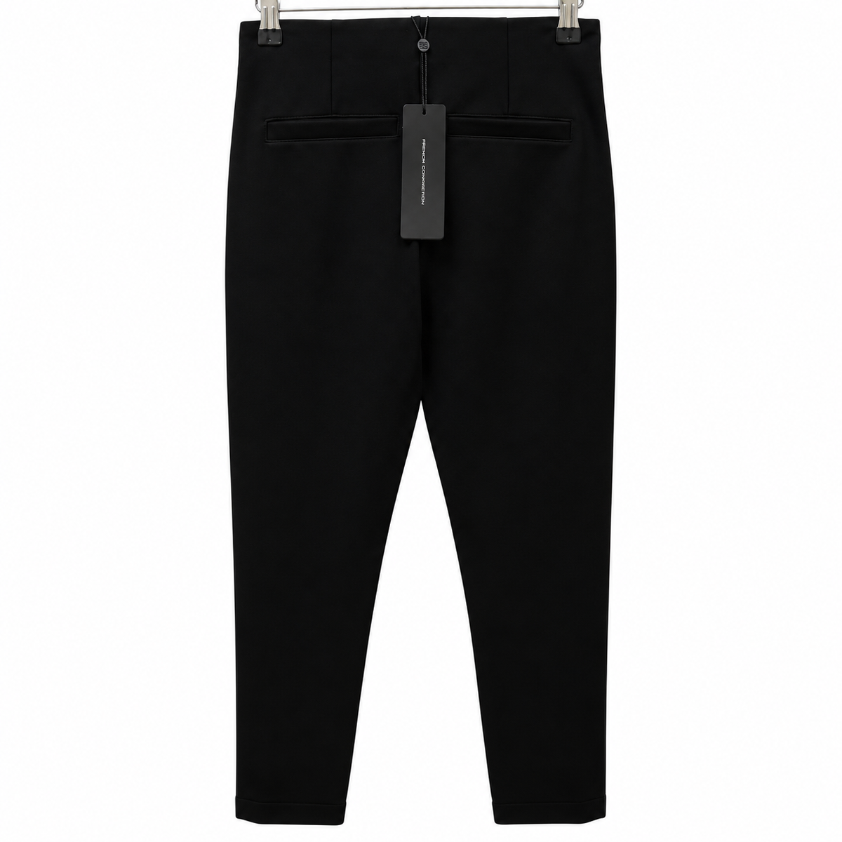 Back view — French Connection Blackout Jersey Leggings – Size XS.
