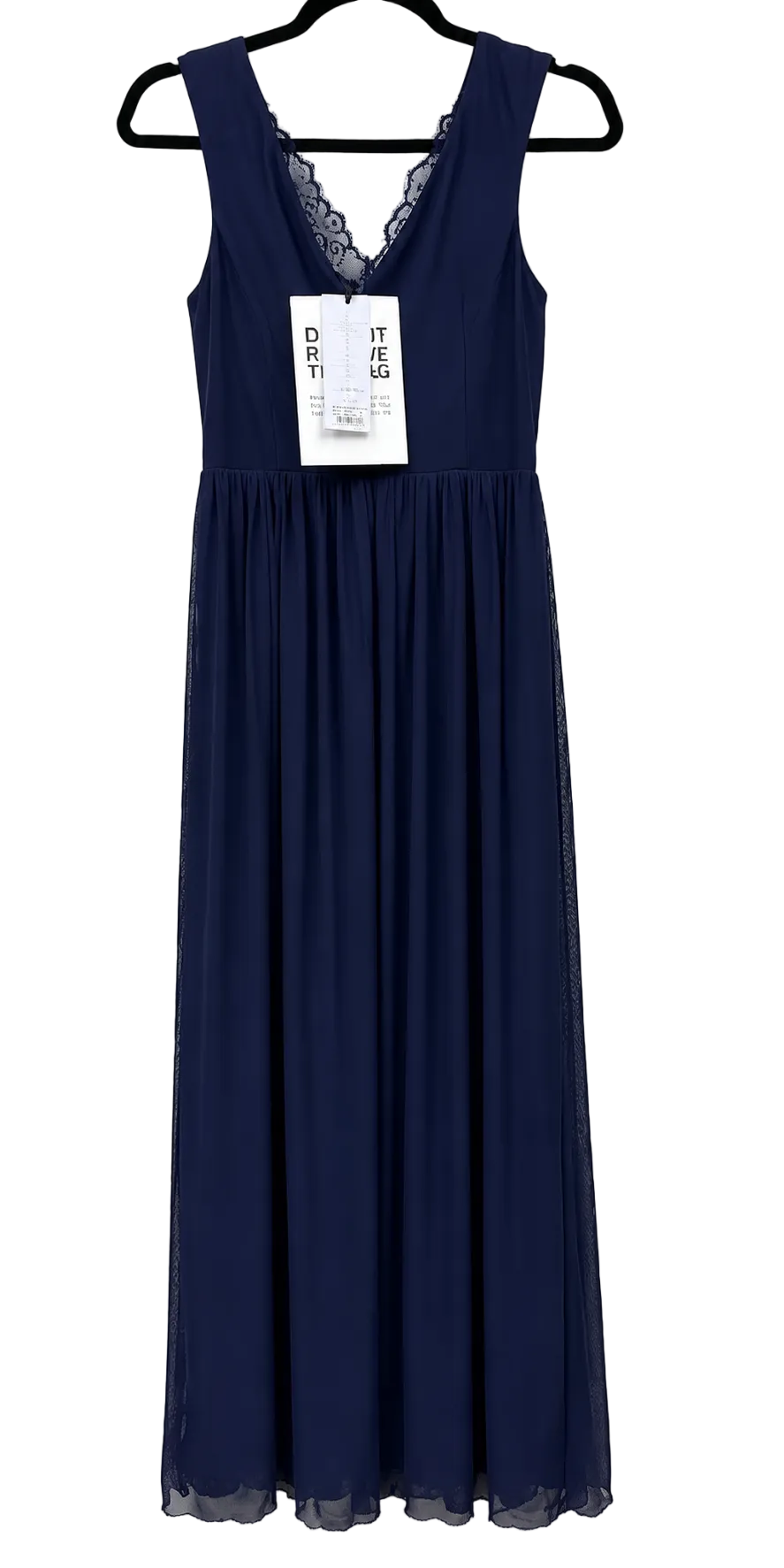 Little Mistress navy lace maxi dress, UK 10 – product image 3