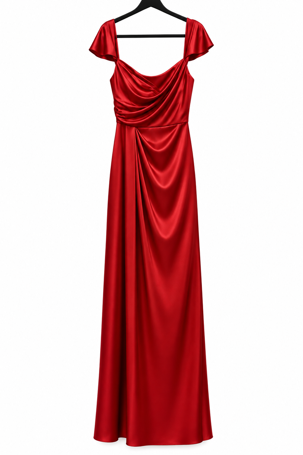 Marchesa Notte red maxi dress, labelled size 10 – product image 2