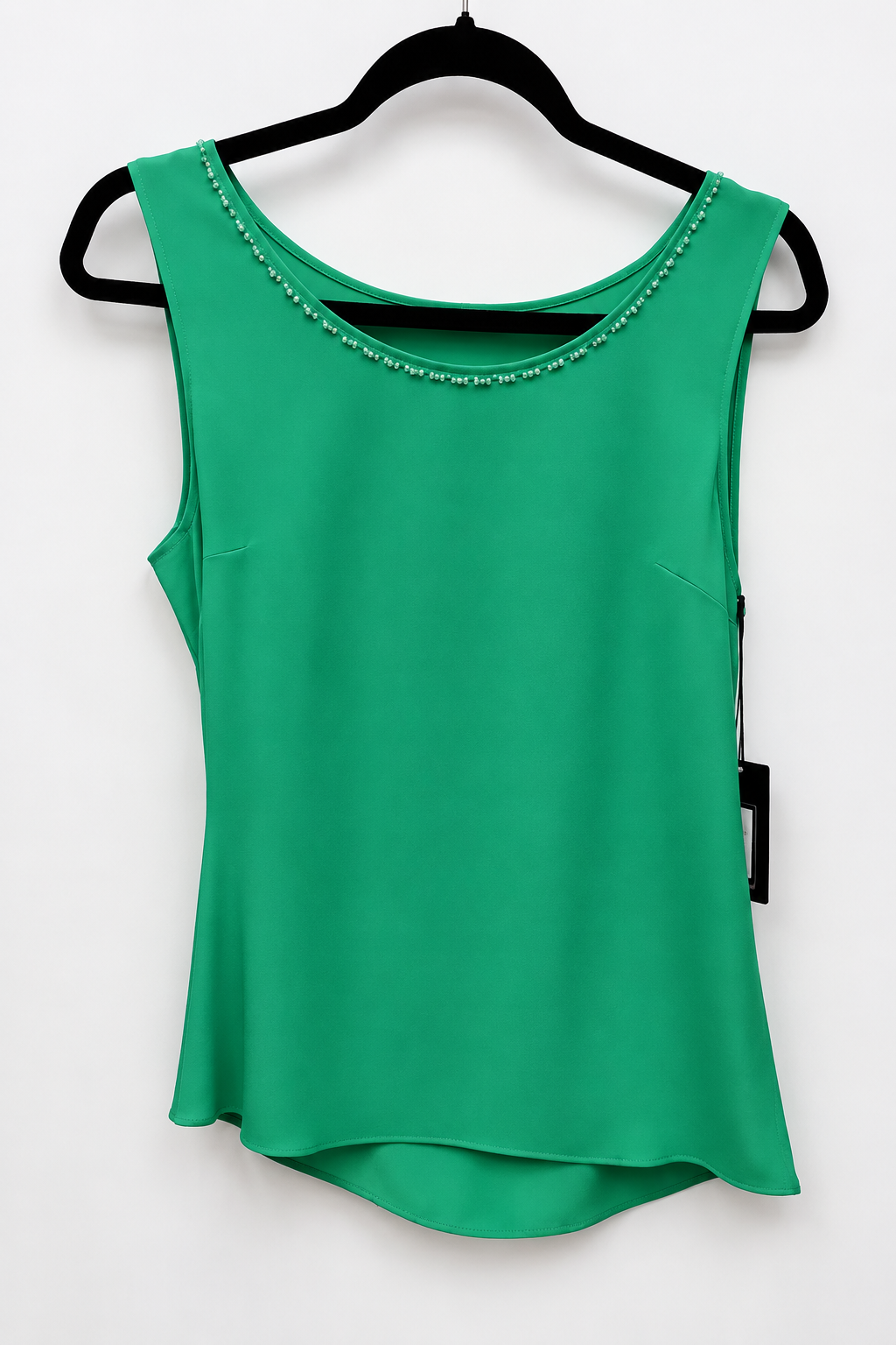 Camillia Milano Green Embroidered Sleeveless Top – IT 42