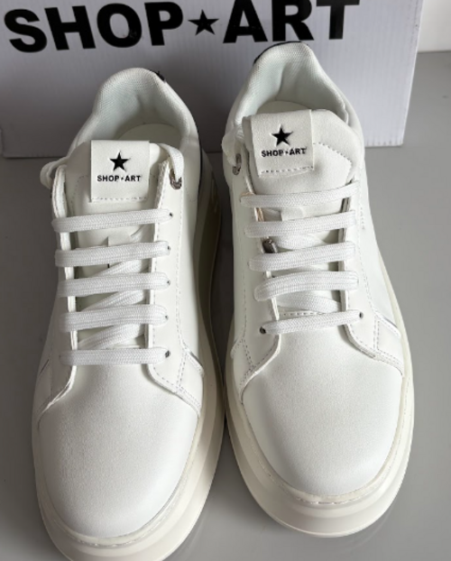 SHOP★ART Emily Off-White Platform Trainers – EU 39 – product image 6
