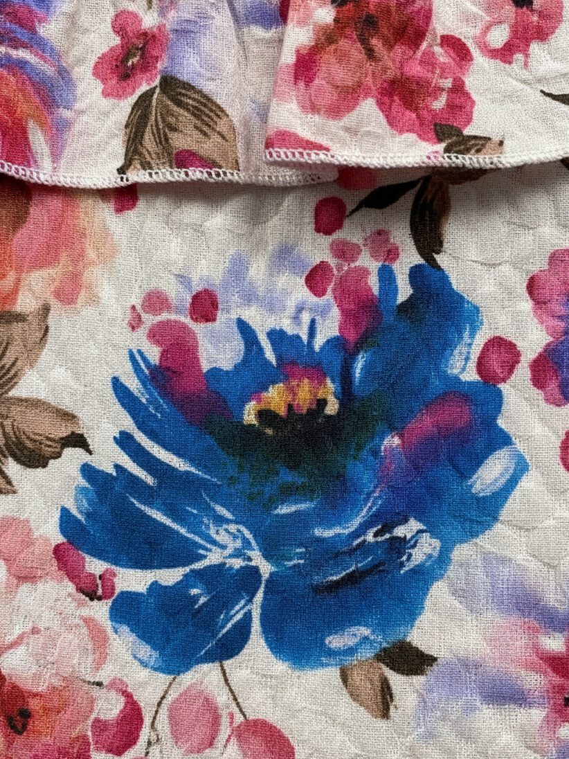 Aniye By Rafa Rainbow Floral Mini Dress – L — photograph 4