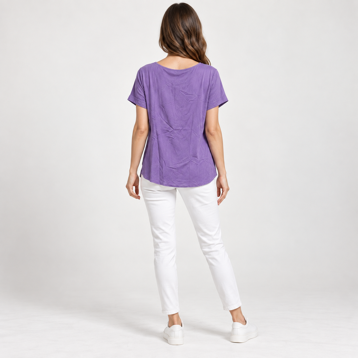 Atos Lombardini Lavender Acetate & Silk Blouse – IT 38 — photo 2