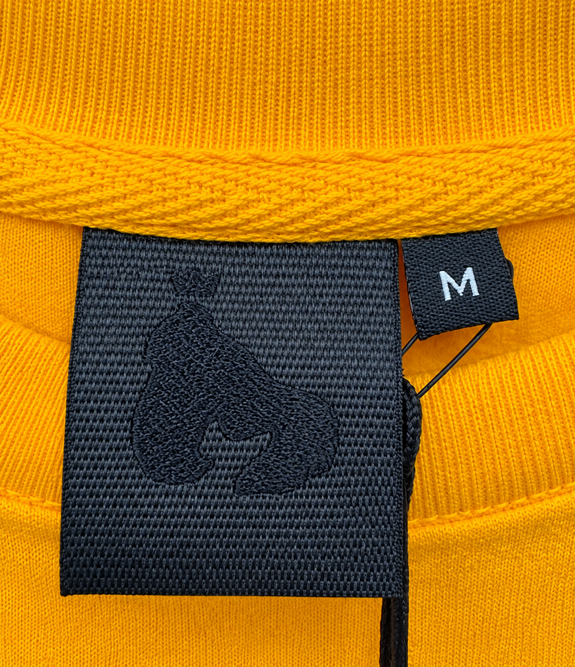 Brand and size label — Money Orange Colour Pack Crew Sweatshirt – Size M.