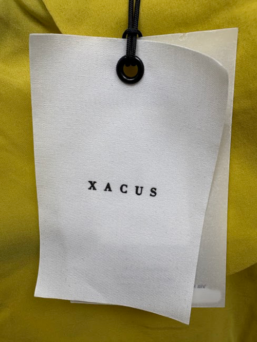 Xacus Chartreuse Yellow Silk-Blend Short-Sleeve Shirt IT 42 – product image 6