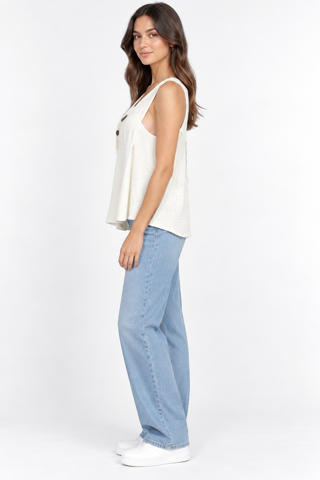 ARCHIVIOB Milk Sleeveless Knit Top – S — photo 2