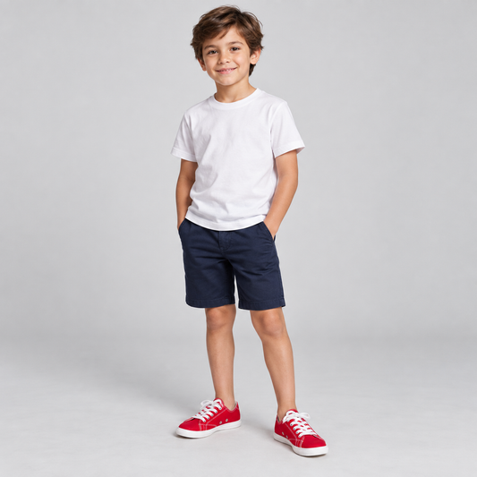 Paolo Pecora Milano Red Boy's Lace-Up Trainers - EU 32 – product image 1
