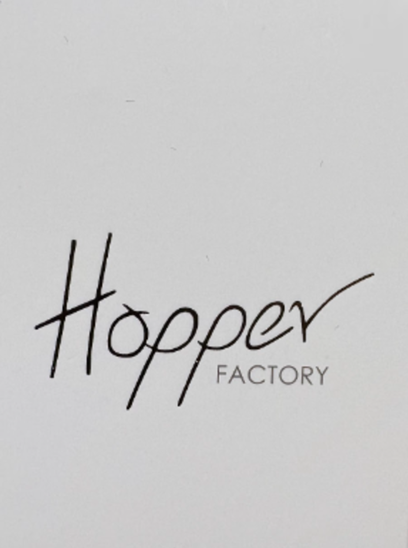 Hopper Factory Mattone brick-red wide-leg jumpsuit – brand tag