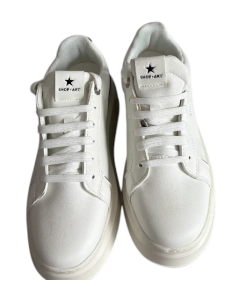 SHOP★ART Emily Off-White Platform Trainers – EU 39 – product image 4