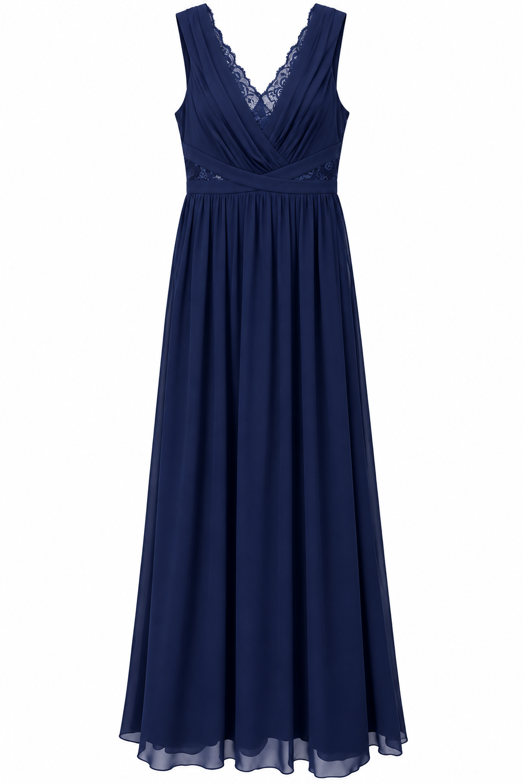 Little Mistress navy lace maxi dress, UK 10 – product image 2