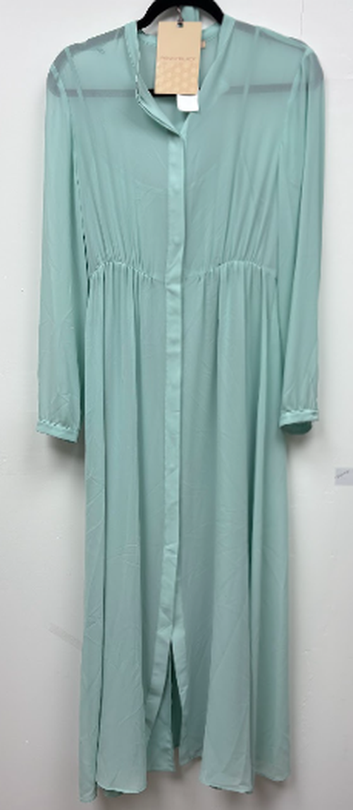Pennyblack PRAGA mint green two-piece maxi dress and matching slip set – product image 3
