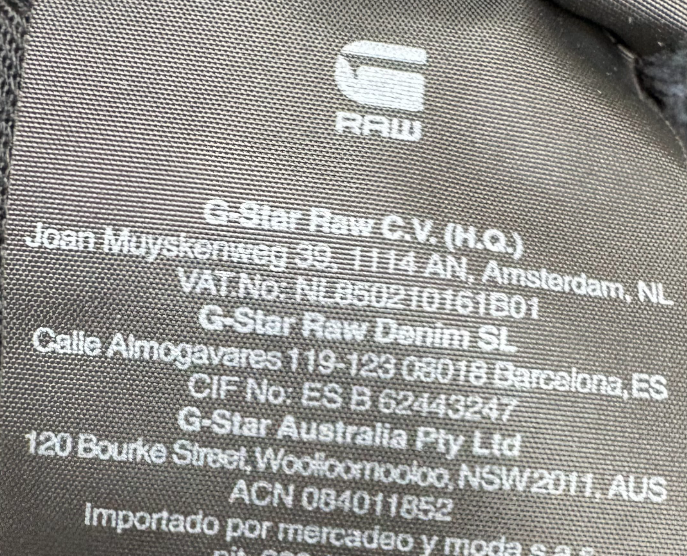 G-Star RAW Dark Aged Attacc Low Boyfriend Jeans – W30 L32