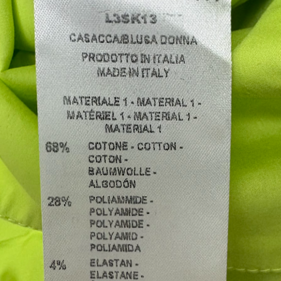 Liviana Conti Lime Green Longline Tunic IT 42 — photo 8