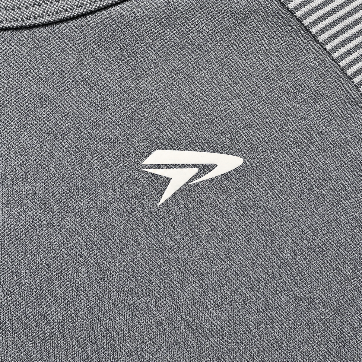 Physiq Apparel Grey Motion Seamless Long-Sleeve Crop Top – L – product image 3