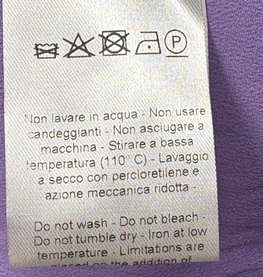 Atos Lombardini Lavender Acetate & Silk Blouse – IT 38 — photo 8