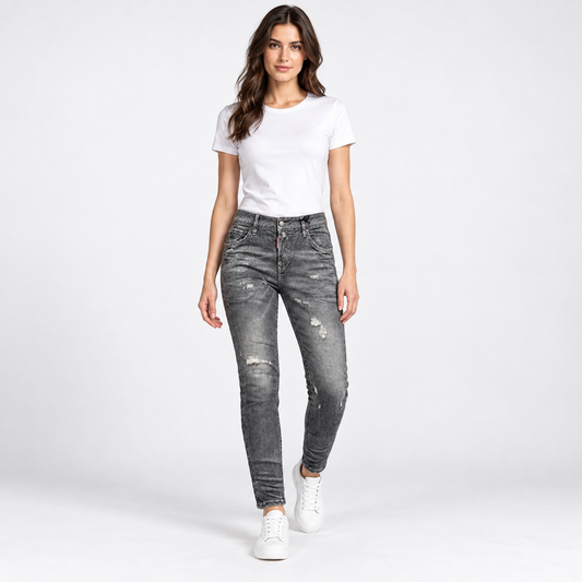 Dsquared2 Women’s Grey Cool Girl Distressed Jeans IT 38 – product image 1