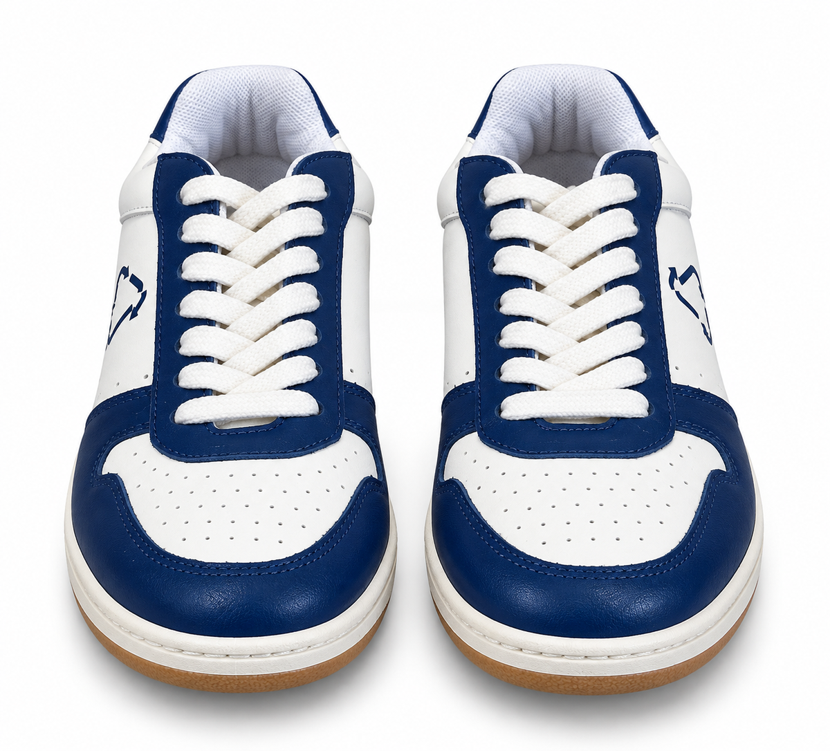 PAQ White & Blue Eco Sustainable Low-Top Trainers – EU 40 – product image 3