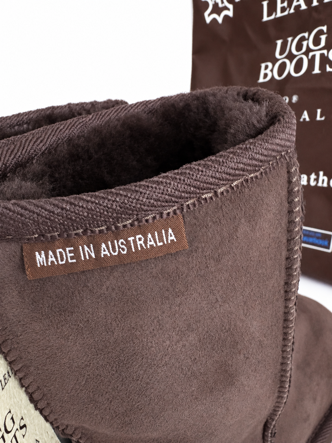 “Australian Leather” UGG Boots – Chocolate Brown Suede – UK 3.5 / EU 36 – BNWT