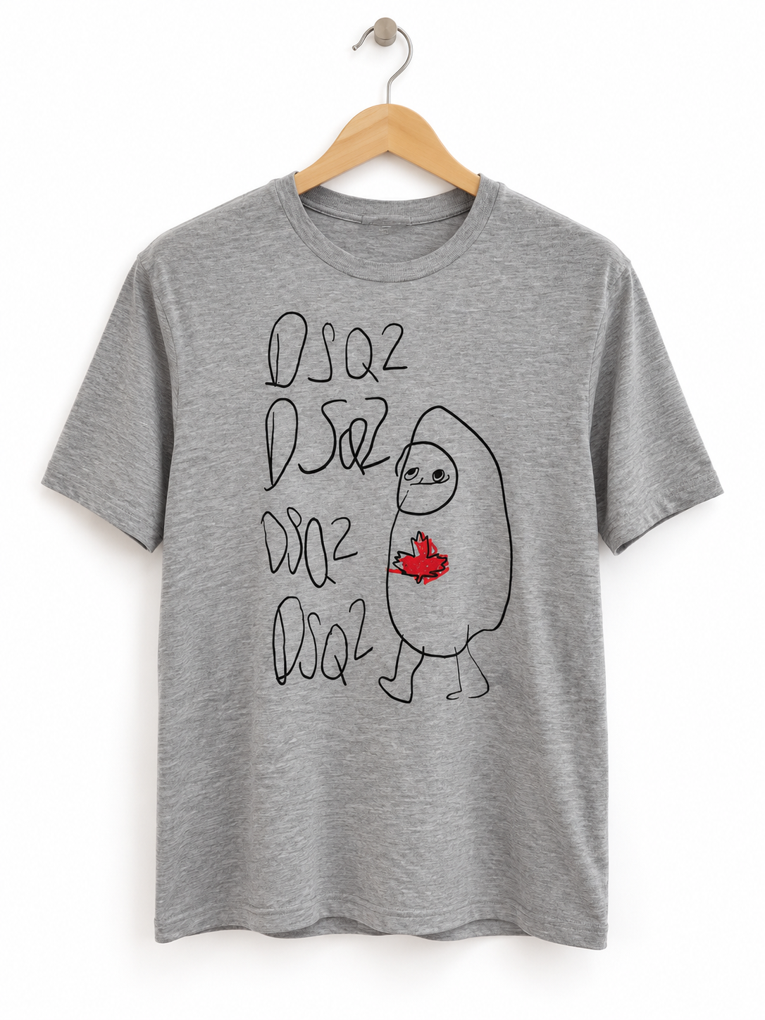 Dsquared2 Men's Grey DSQ2 Graphic T-Shirt Size S BNWT