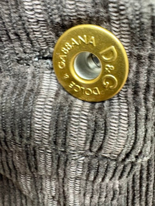 Dolce & Gabbana Dark Brown Textured Stripe Trousers – IT 38 — photo 10