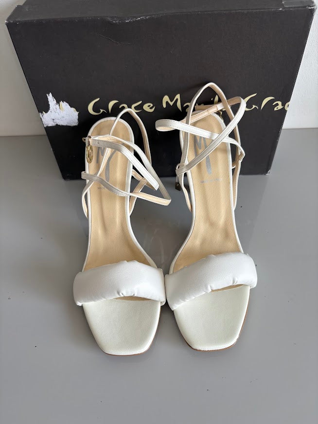 Manila Grace S623EU Tacco 90 White & Rose Gold High-Heel Sandals – EU 40 – product image 6