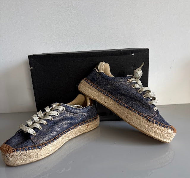 REPLAY Navy Nash Studs Espadrille Sneakers – EU 37 – product image 6