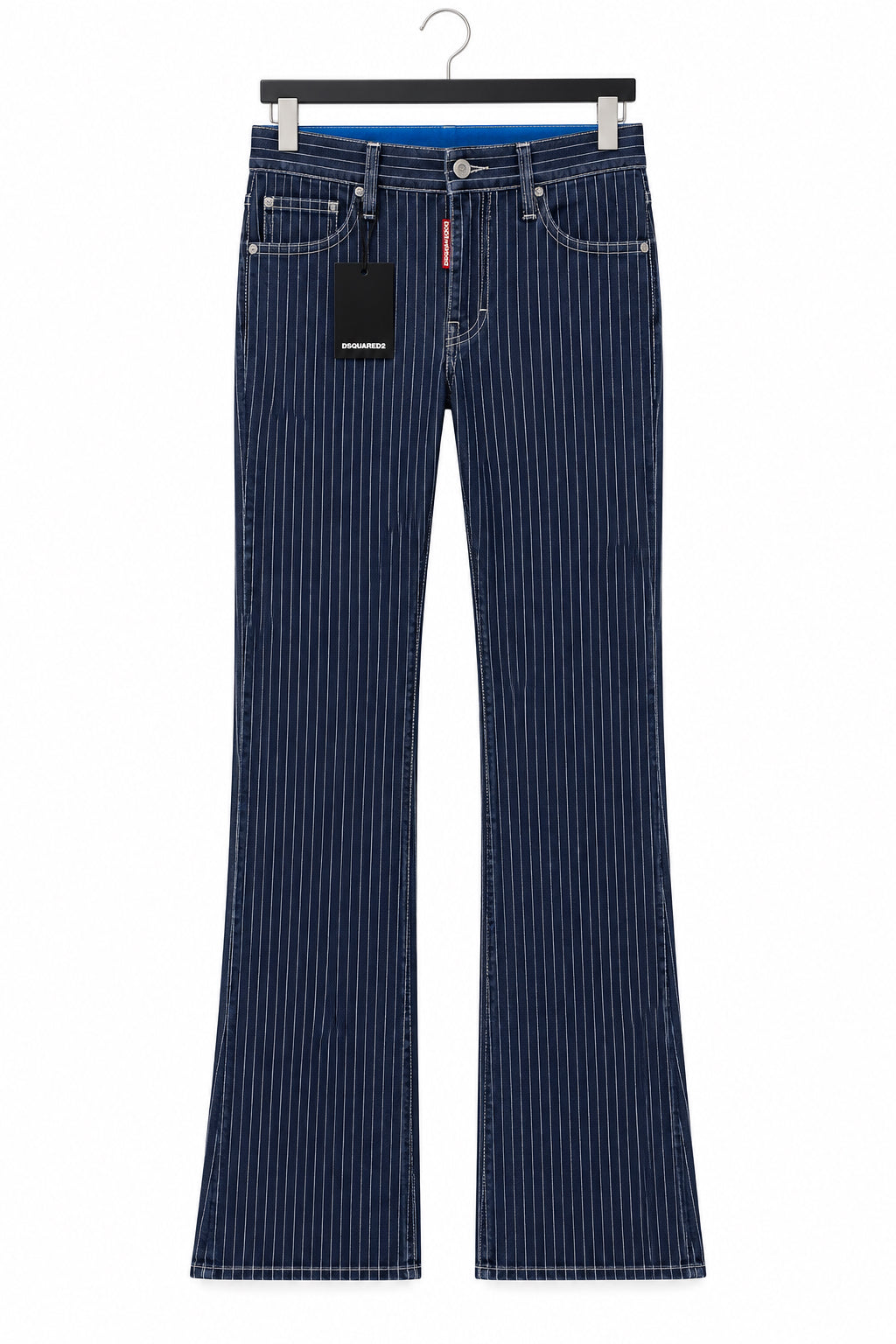 DSQUARED2 Blue Pinstripe Camilla Jeans – UK 8 — photo 2