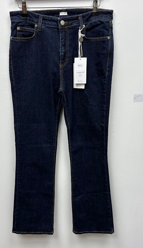 8 by YOOX Blue Straight-Leg Jeans – UK 10 — photo 2
