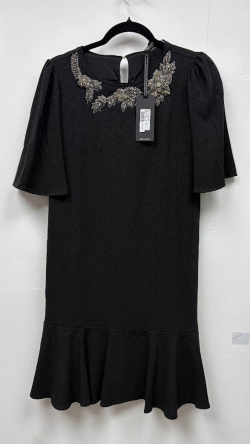 Anna Rachele Black Embellished Pleated-Hem Dress – IT 40 — photo 2