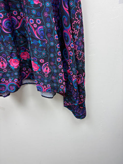 Claudie Pierlot Rajah Multico Printed Midi Dress – FR 38 — photo 4