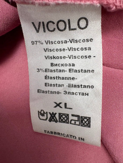 Vicolo Dark Pink Sleeveless Top – XL — photo 6