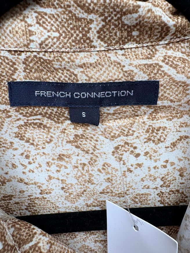 French Connection Snake Print Popover Blouse – S — photo 4