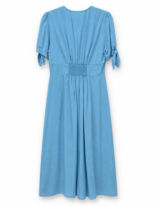Nobody’s Child Blue Jenny Button-Front Midi Dress – UK 12 – product image 3