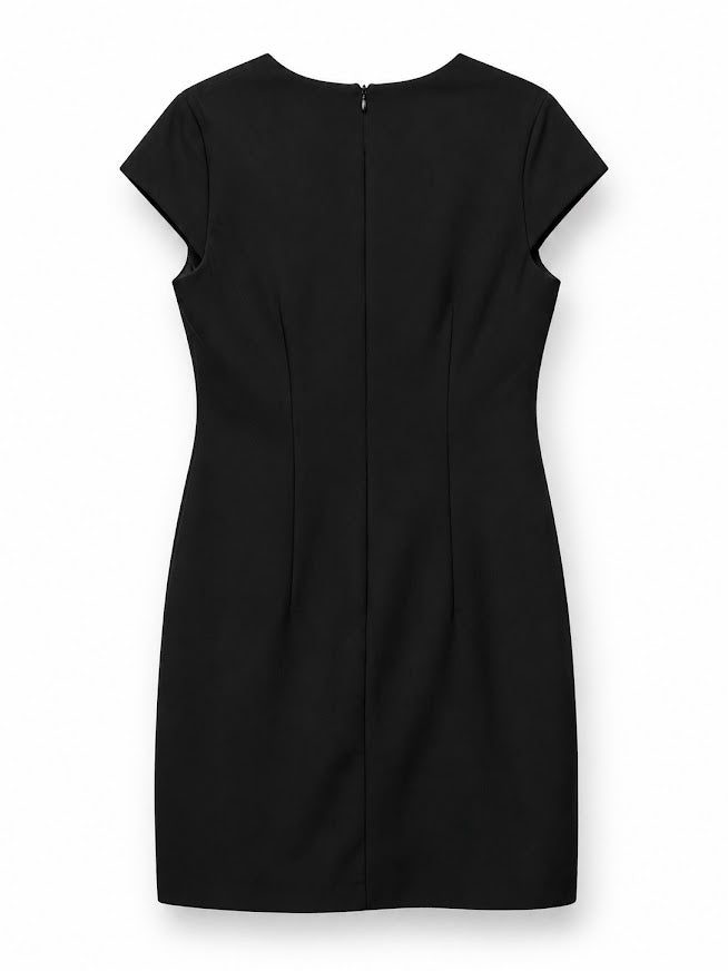 George Black Short Sleeve Pocket Dress – UK 16