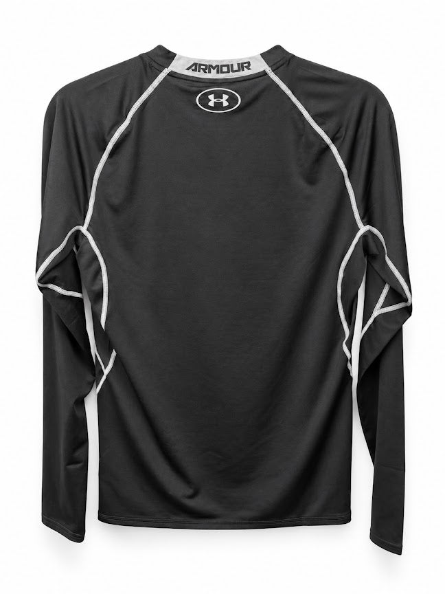 Under Armour Black Men’s HeatGear Long-Sleeve Compression Top – product image 2