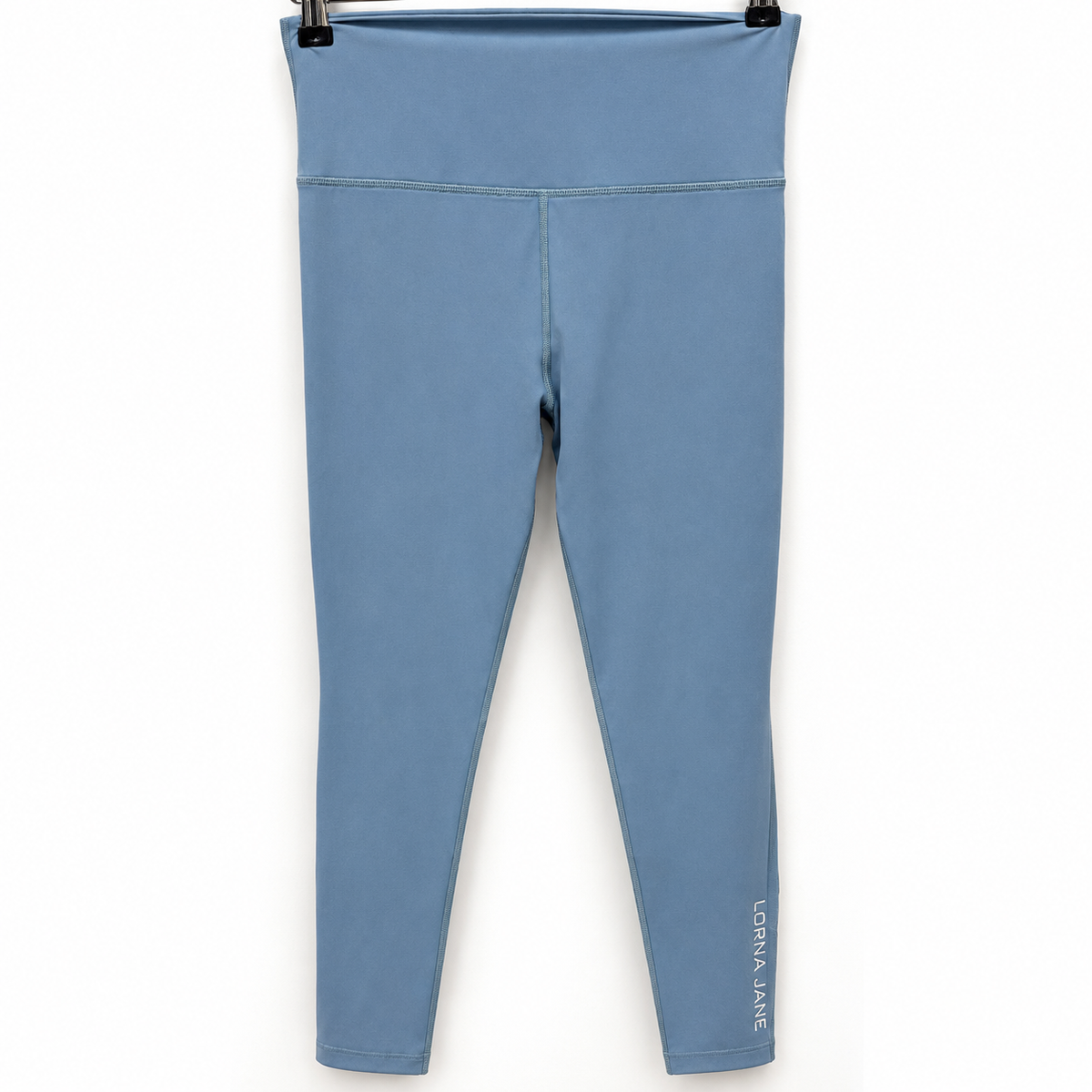 Front view — Lorna Jane Washed Deep Arctic Leggings – S.