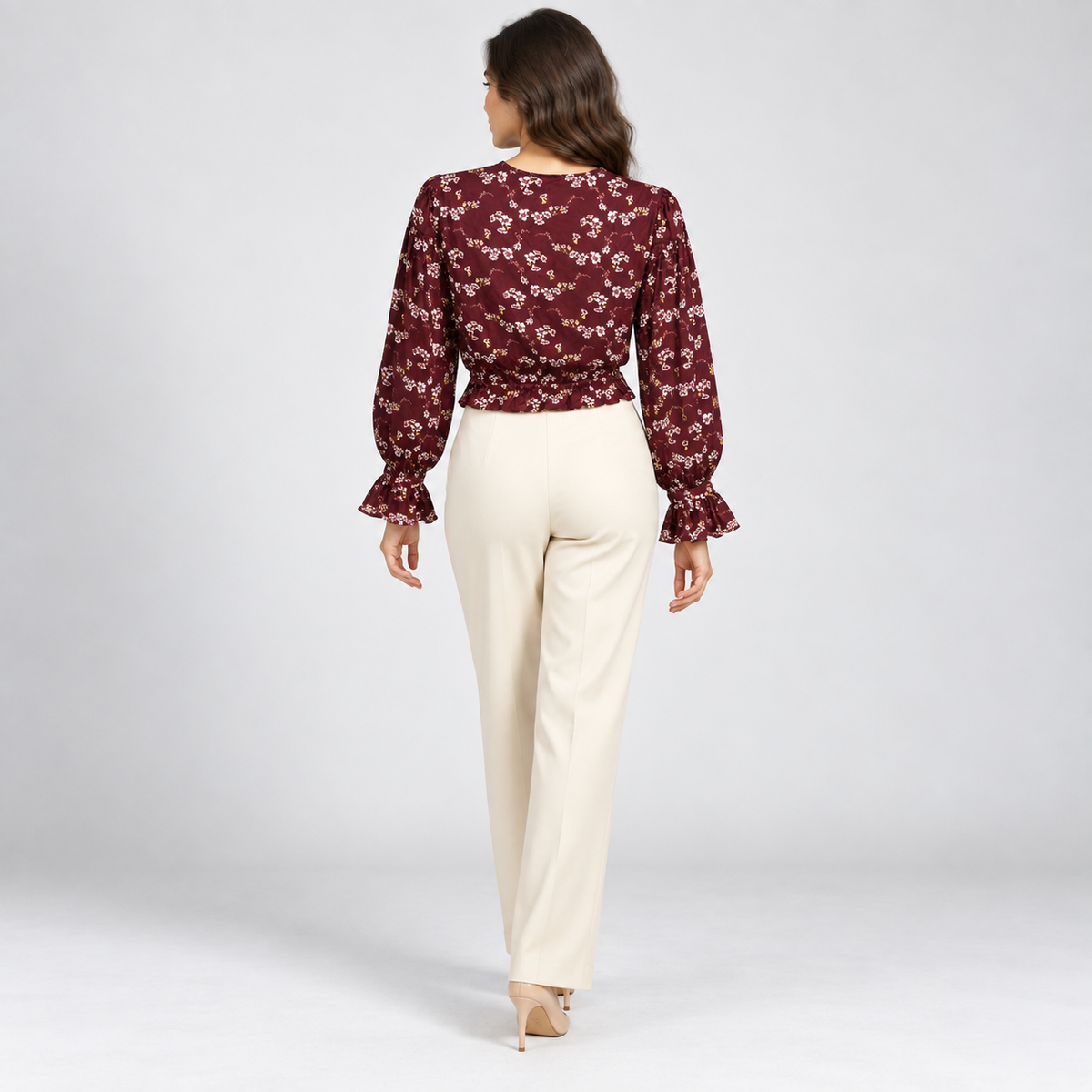 La Semaine Paris Bordeaux Floral SHIRIN Blouse – FR 36 — photo 2