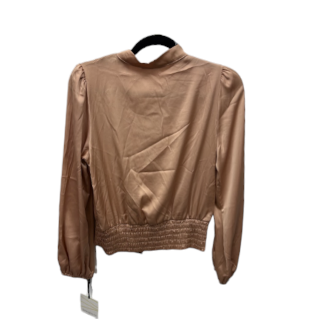 Biancoghiaccio Caramel Tie-Neck Blouse – IT 40 — photo 3