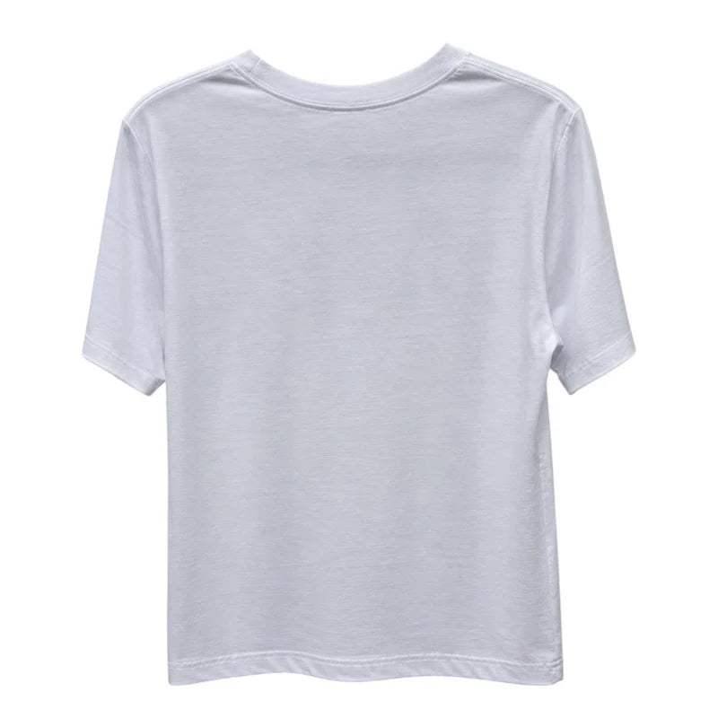 Back view — Lorna Jane White LJ Retro Oversized Tee – Size S.
